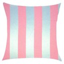 Ver imagem 3 de Kit 4 Capas de Almofadas Composê Medalhão e Listrado Rosa com Tiffany 45cmx45cm