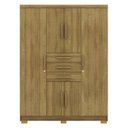 Ver imagem 1 de Guarda Roupa Casal 151 Cm 6 Portas 3g 10020 Nature Vlr