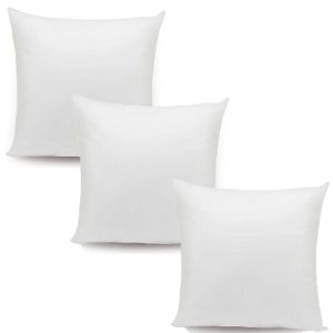 Kit 3 Enchimento de Silicone 50x50cm para Almofadas 45x45cm