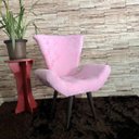 Ver imagem 4 de Kit 2 Poltronas Decorativas Elegance 99 Rosa Bebê