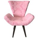 Ver imagem 2 de Kit 2 Poltronas Decorativas Elegance 99 Rosa Bebê