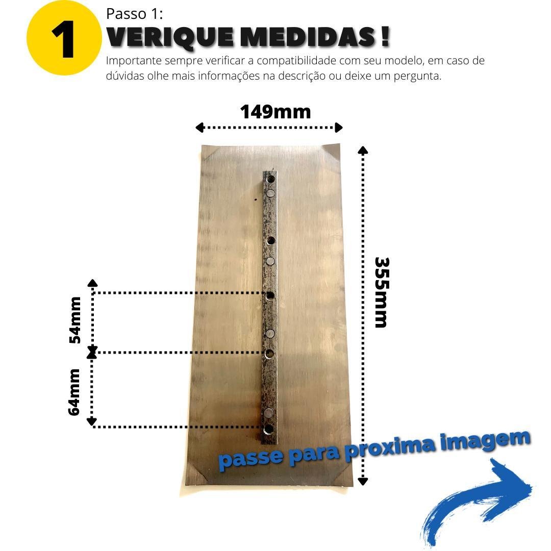 Kit 4 Lâmina Alisadora de Concreto Gasolina 36 Polegadas - 3