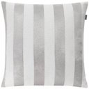 Ver imagem 3 de Kit 3 Capas de Almofadas Luxo Prata com Branco 45x45cm