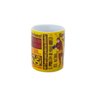 Caneca Porcelana Ch Chapolin Frases Fd Amarelo 300ml - 4