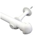 Ver imagem 1 de Kit Varão 2,5M para Cortinas 28mm Branco