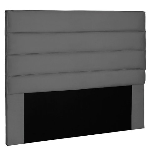 Cabeceira King 1,95m La Italiana Suede - Pallazio - Cinza
