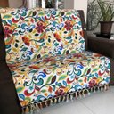 Ver imagem 1 de Manta para Sofá em Tecido Jacquard Floral Color 190x140cm