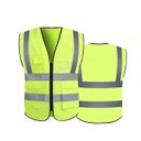 Ver imagem 2 de Colete Sinalizador Faixa Refletiva Kit 11 Uni Segurança Trabalho Blusao Epi Fluorescente Trabalho Ob