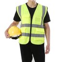 Ver imagem 3 de Colete Sinalizador Faixa Refletiva Kit 11 Uni Segurança Trabalho Blusao Epi Fluorescente Trabalho Ob