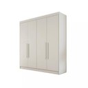 Ver imagem 3 de Guarda Roupa Casal 4 Portas 3 Gavetas Nantes Móveis Europa