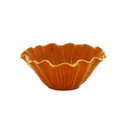 Ver imagem 1 de VASO DECORATIVO PORCELANA LARANJA 15x7cm