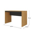 Ver imagem 3 de Conjunto de Escritório com 2 Mesas e 2 Gaveteiros 100% MDP Yescasa