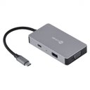 Ver imagem 2 de HUB USB TIPO C / TYPE C 5 EM 1 COM 2 HDMI + VGA + USB 3.0 + POWER DELIVERY (PD) 60W - HC-5VGA Vinik