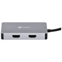 Ver imagem 4 de HUB USB TIPO C / TYPE C 5 EM 1 COM 2 HDMI + VGA + USB 3.0 + POWER DELIVERY (PD) 60W - HC-5VGA Vinik