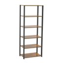 Ver imagem 2 de Guarda-Roupa Closet Modulado 62cm 6 Prateleiras Siena Yescasa Marrom/Petro