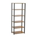 Ver imagem 3 de Guarda-Roupa Closet Modulado 62cm 6 Prateleiras Siena Yescasa Marrom/Preto