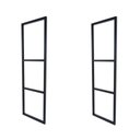 Ver imagem 1 de 2 Suportes Prateleira Tripla Estilo Industrial Parede Teto