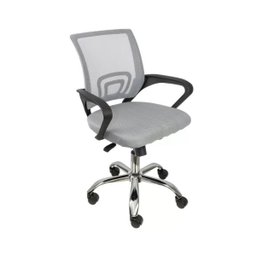 Cadeira de Escritório Begonia Tela Mesh Ergonômica Cinza - 1