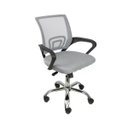 Ver imagem 1 de Cadeira de Escritório Begonia Tela Mesh Cinza + E-book