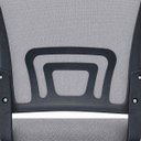 Ver imagem 7 de Cadeira Begônia Ergonômica Tela Mesh Apoio Lombar até 120kg Cinza