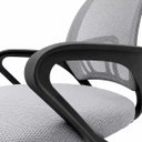 Ver imagem 6 de Cadeira Begônia Ergonômica Tela Mesh Apoio Lombar até 120kg Cinza