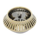 Ver imagem 1 de Vaso Decorativo Cerâmica Dourado/marrom 16x8cm