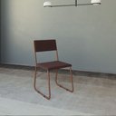 Ver imagem 2 de Kit 4 Cadeiras Angra Estofadas para Mesa Sala de Jantar Cozinha Conforto - Cobre/marrom