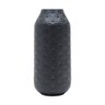 Vaso Decorativo de Cerâmica Preto 31x14cm Royal Decor - 4