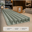 Ver imagem 6 de Kit 10 Barra Perfil 2 Metros Acabamento para Painel Ripado Slim