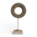 Ver imagem 1 de Escultura Decorativa em Poliresina Búzios (branco) -
