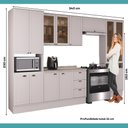 Ver imagem 2 de Cozinha Completa Milla Concept 14 Portas 3 Gavetas MDF 340cm Branco