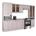 Ver imagem 6 de Cozinha Completa Milla Concept 14 Portas 3 Gavetas MDF 340cm Branco