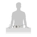 Ver imagem 5 de Cuisinart Frigideira Aço Inox 3,5 Litros com Tampa e Auxiliar