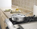 Ver imagem 6 de Cuisinart Frigideira Aço Inox 3,5 Litros com Tampa e Auxiliar