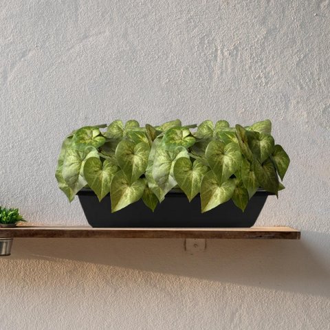 8 Folhagens Artificiais Verdes com 30cm Buquês Decorativos para Arranjos e Vasos sem Manutenção
