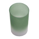 Ver imagem 2 de VASO VIDRO VERDE/BRANCO 9x15cm