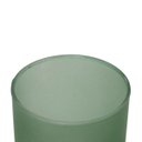 Ver imagem 3 de VASO VIDRO VERDE/BRANCO 9x15cm