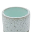 Ver imagem 4 de VASO DECORATIVO PORCELANA CINZA 11x11cm