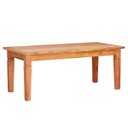 Ver imagem 1 de Mesa de Jantar Retangular 2 m Madeira Maciça