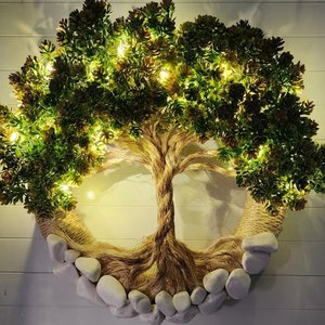 Guirlanda Árvore da Vida com Led