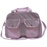 Conjunto de Bolsas Maternidade Rosa para Menina Matelasse Realeza 2 peças - 2