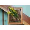 Quadro Decorativo com Orquídea Artificial - 1