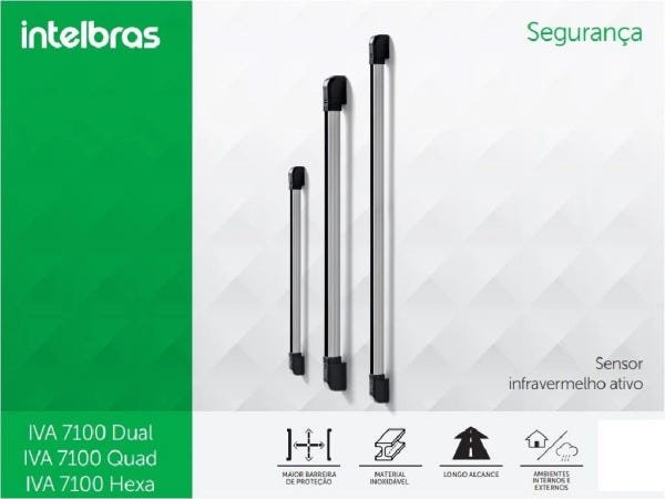 Sensor Ativo IVA 7100 Quad Intelbras - 2