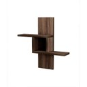 Ver imagem 3 de Nicho Decorativo Cross Nogal para Sala Quarto Hall