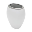 Ver imagem 3 de VASO DECORATIVO CERÂMICA BRANCO 13x10x15cm
