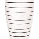 Ver imagem 4 de Vaso Decorativo de Cerâmica Branco/Amarelo 33x18cm Royal Decor