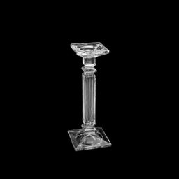 CASTIÇAL DE CRISTAL BOHEMIA EMINENCE 11,6X11,6X30,6cm - 3