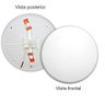 Painel LED Embutir Frameless Borda Infinita Redondo 36W - 4