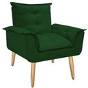 Ver imagem 2 de Poltrona Opala Manoela para Amamentação Decorativa Tecido Suede Para, Quarto,sala de Estar, Recepção