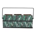 Ver imagem 2 de PORTA TALHER DE MADEIRA LEAF 25x9x11cm